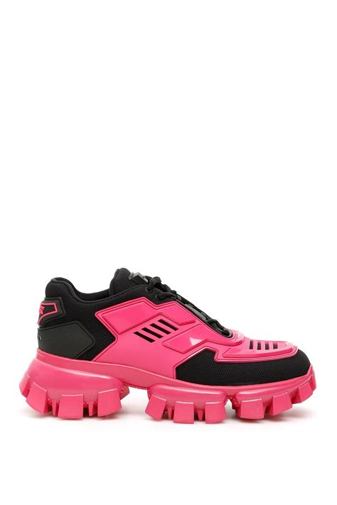 prada sneakers cloudbust pink|Prada cloudbust thunder sequined sneakers.